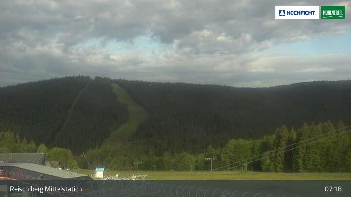 Archived image Webcam Kids Park at Hochficht