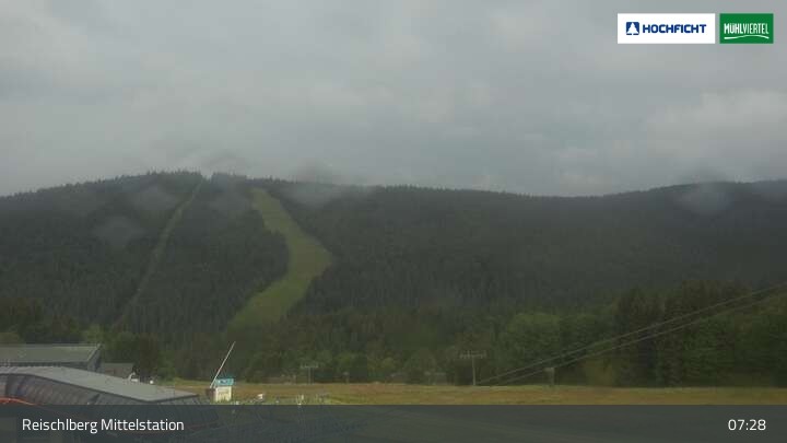 Archived image Webcam Kids Park at Hochficht