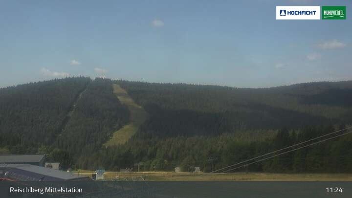 Archiv Foto Webcam Kinderspielplatz am Hochficht