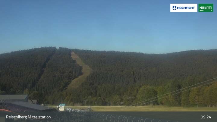 Archiv Foto Webcam Kinderspielplatz am Hochficht