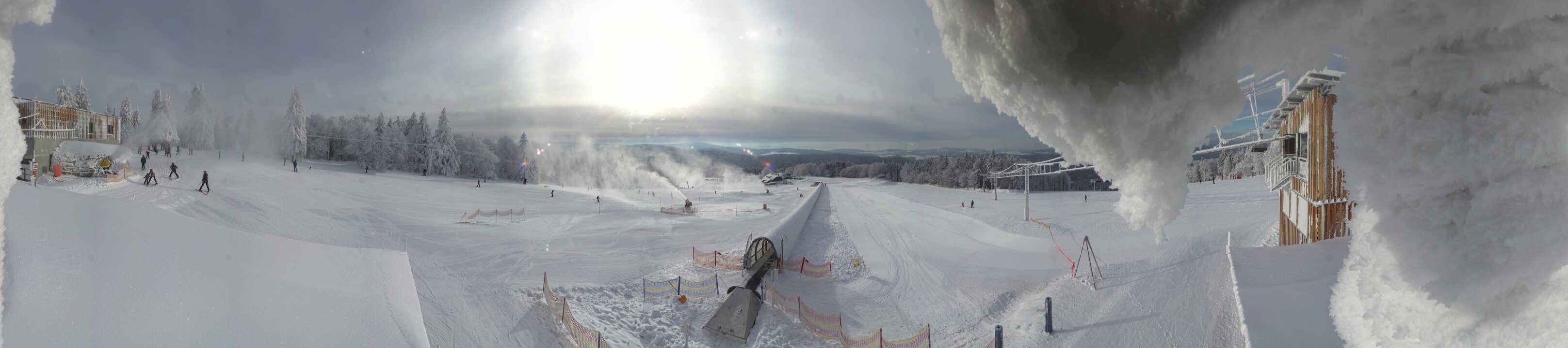 Archiv Foto Webcam Almberglift-Bergstation