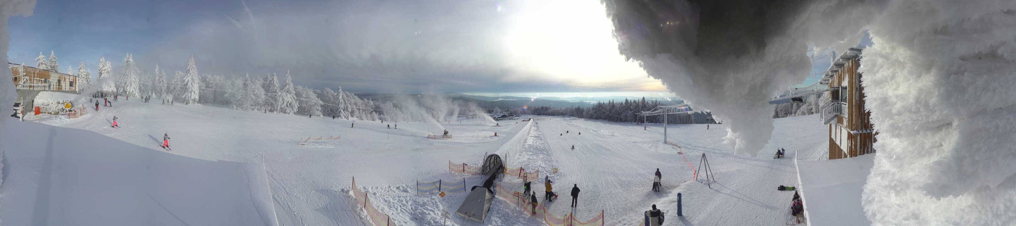 Archiv Foto Webcam Almberglift-Bergstation