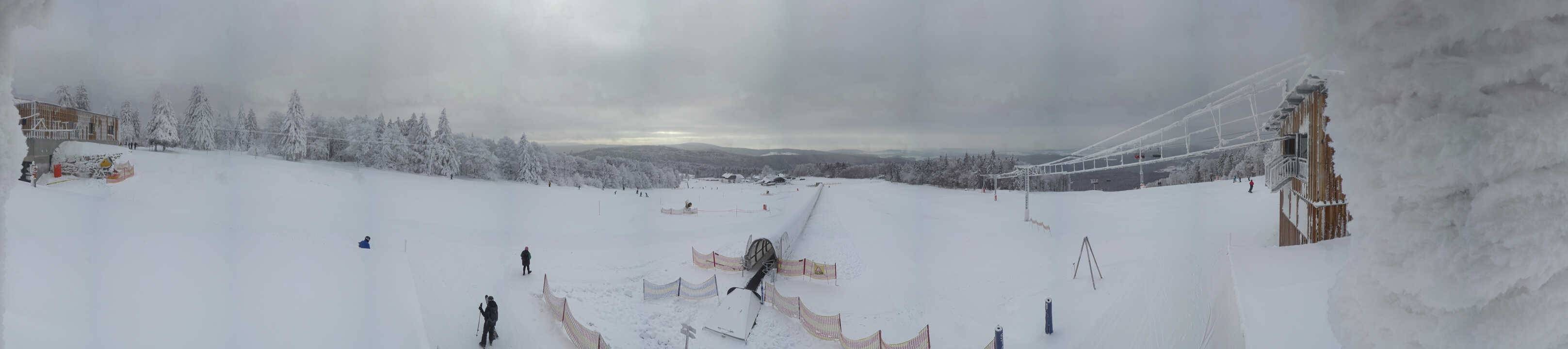 Archiv Foto Webcam Almberglift-Bergstation