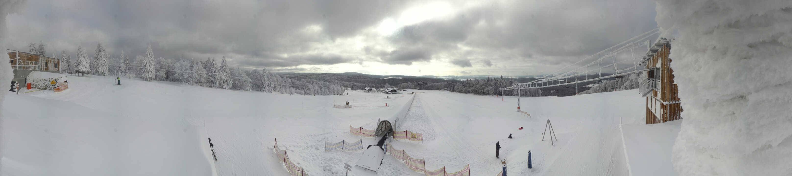 Archiv Foto Webcam Almberglift-Bergstation