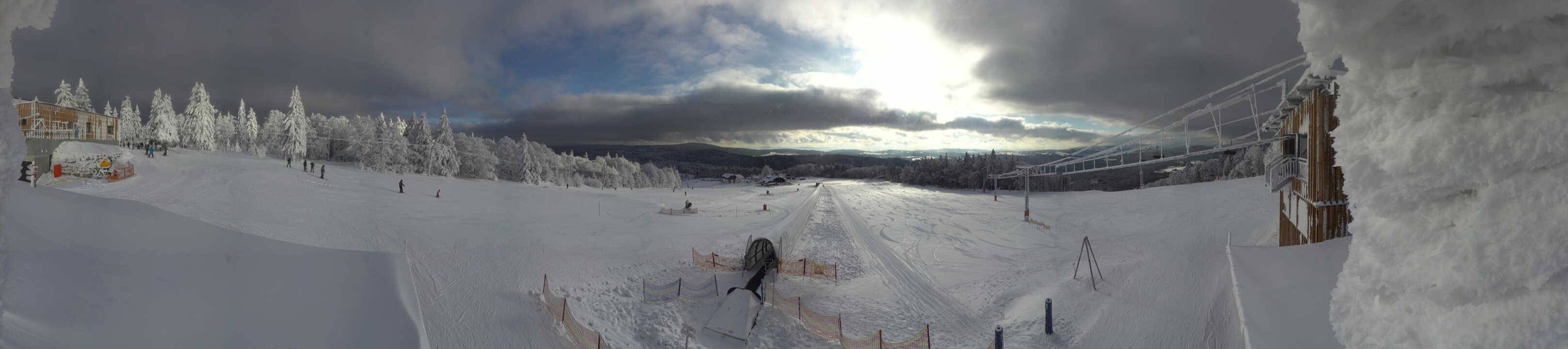 Archiv Foto Webcam Almberglift-Bergstation