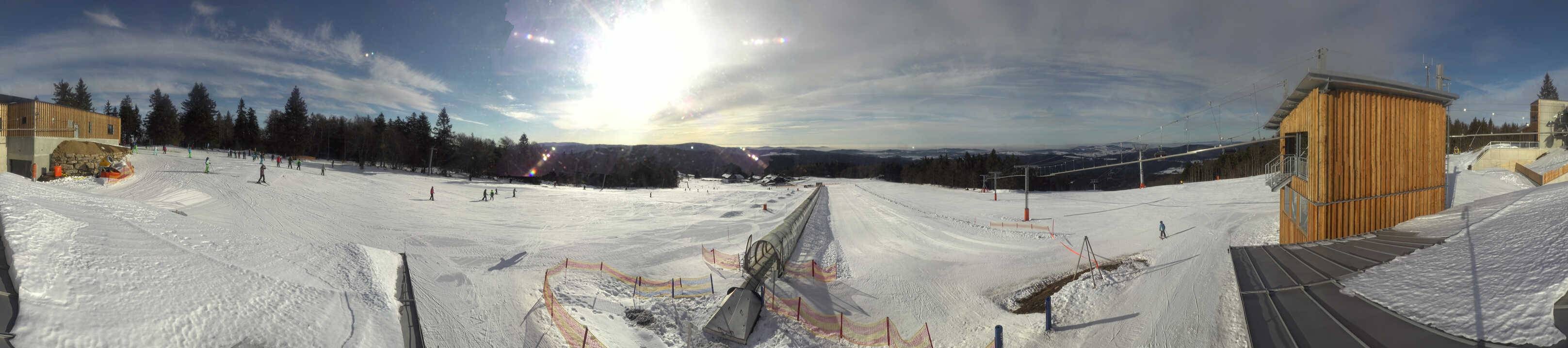 Archiv Foto Webcam Almberglift-Bergstation