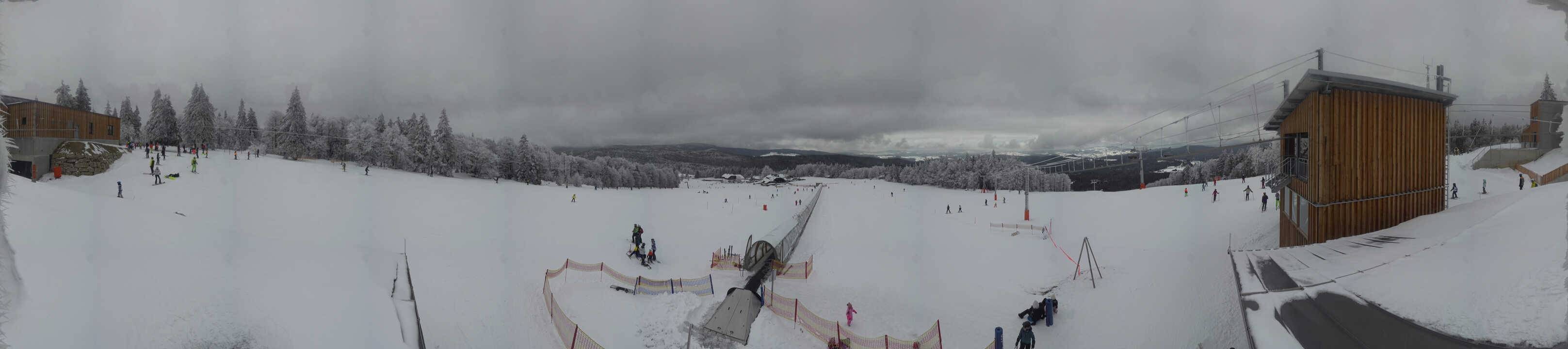 Archiv Foto Webcam Almberglift-Bergstation