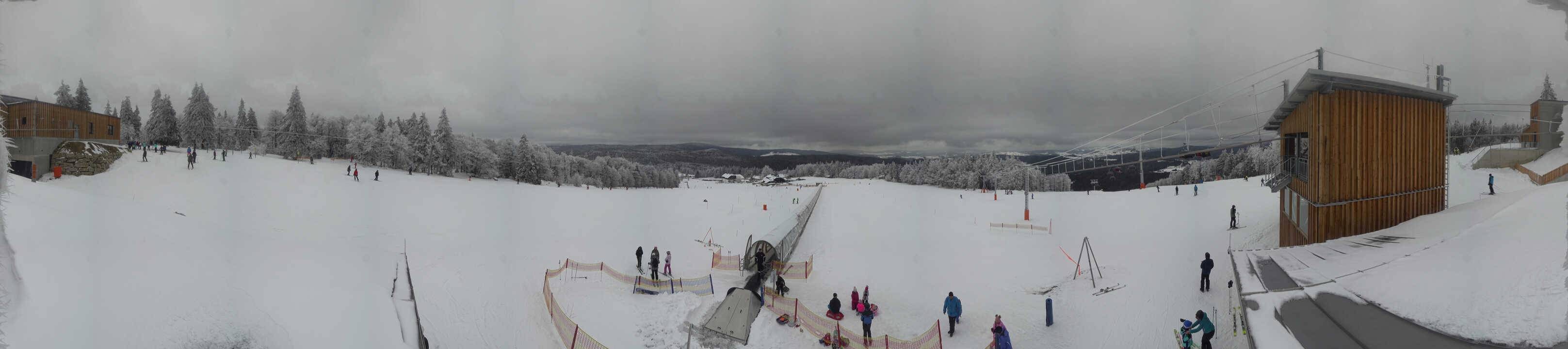 Archiv Foto Webcam Almberglift-Bergstation