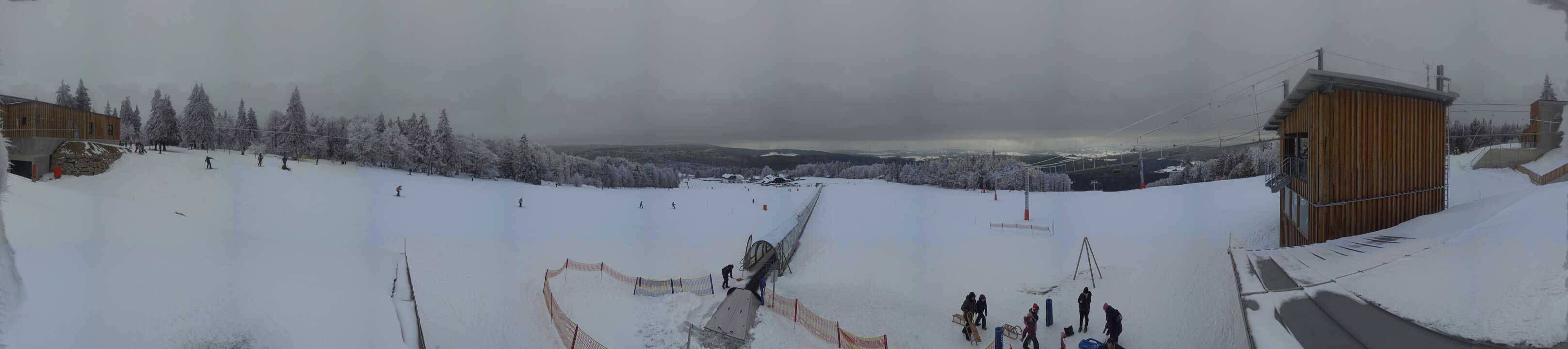 Archiv Foto Webcam Almberglift-Bergstation