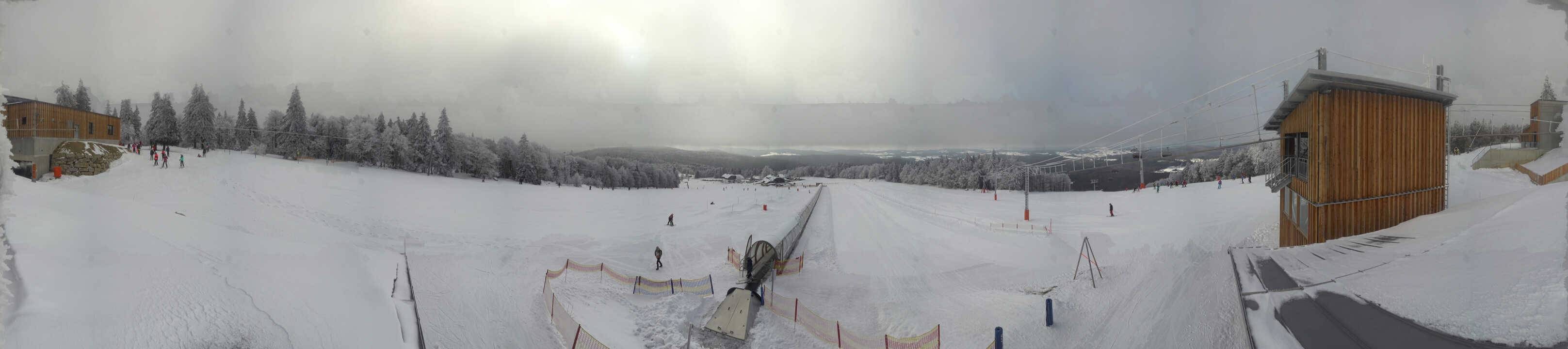 Archiv Foto Webcam Almberglift-Bergstation