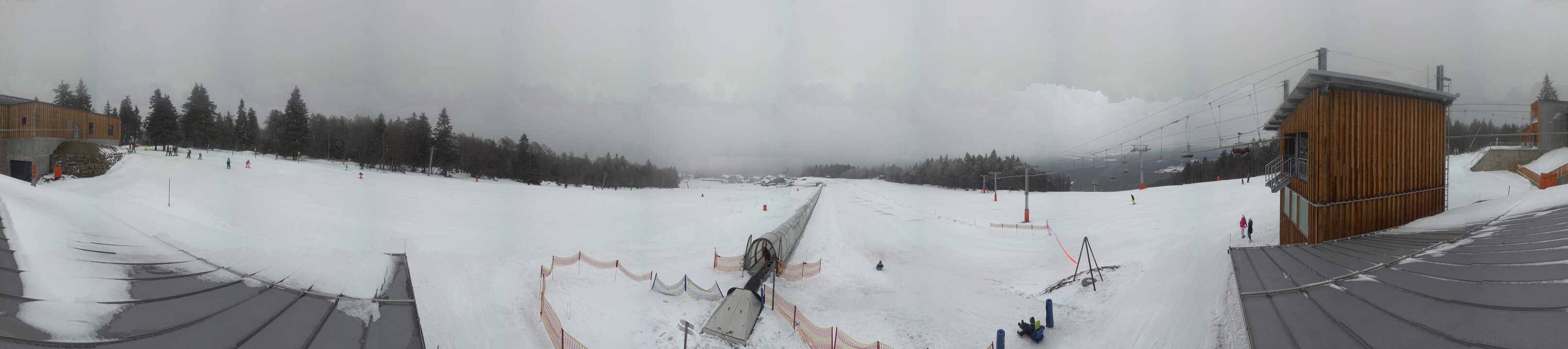 Archiv Foto Webcam Almberglift-Bergstation