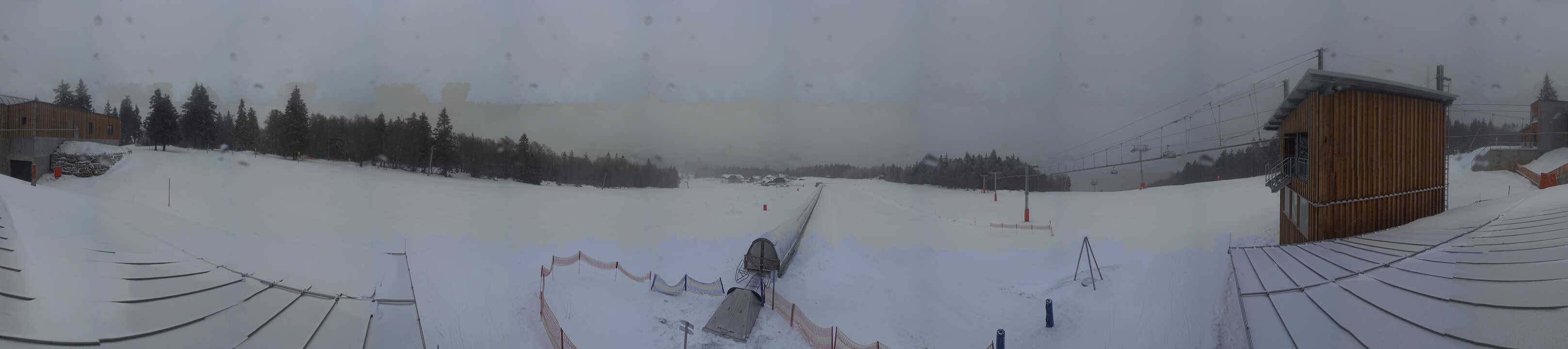 Archiv Foto Webcam Almberglift-Bergstation