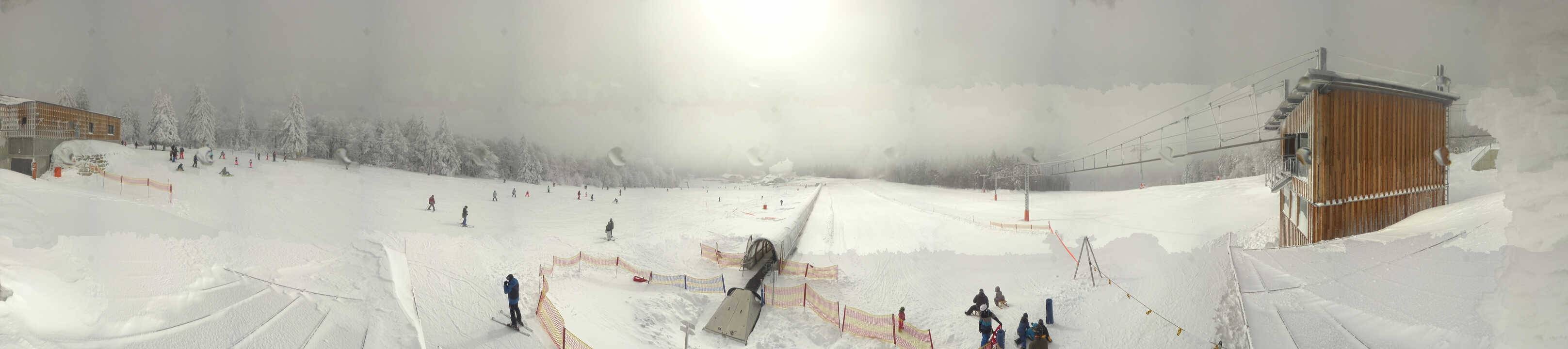 Archiv Foto Webcam Almberglift-Bergstation