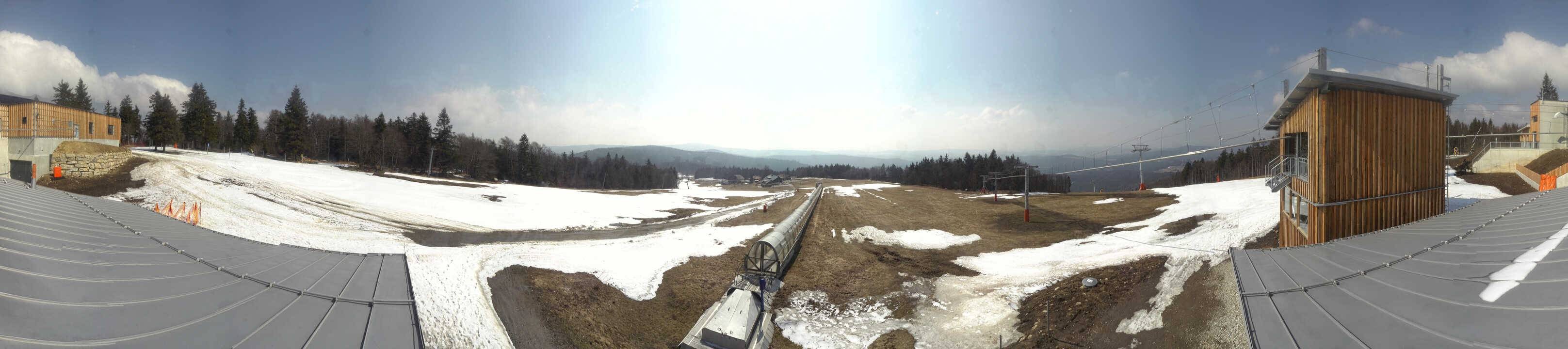 Archiv Foto Webcam Almberglift-Bergstation