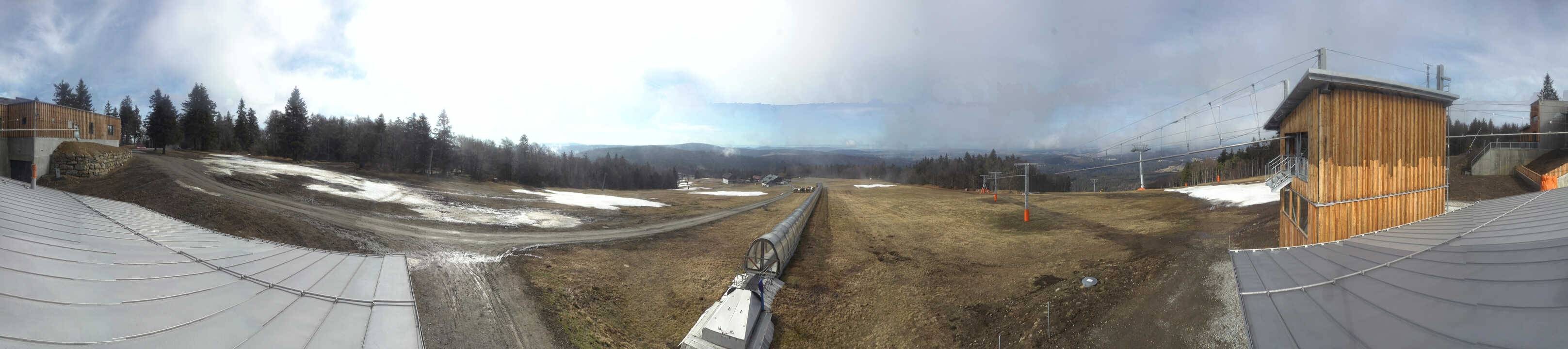 Archiv Foto Webcam Almberglift-Bergstation