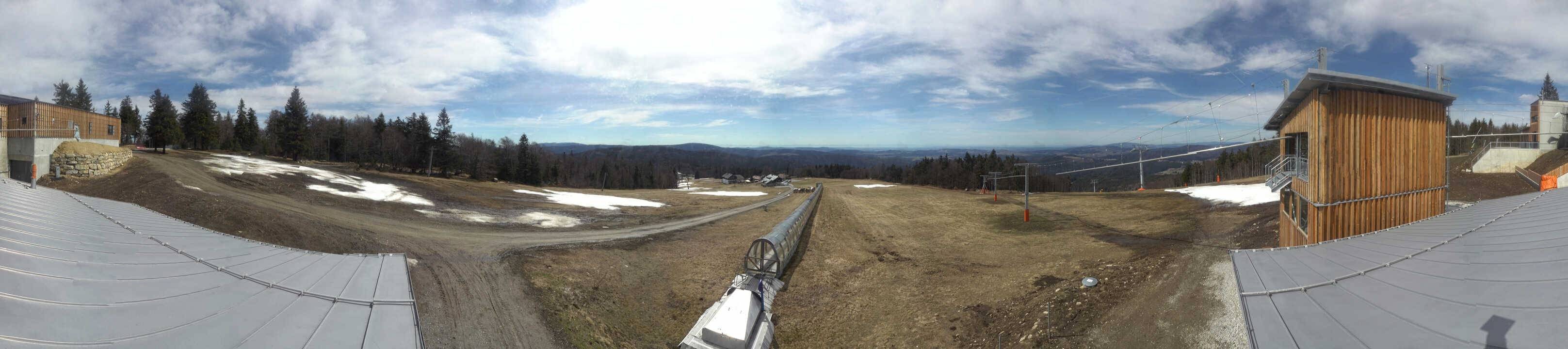 Archiv Foto Webcam Almberglift-Bergstation