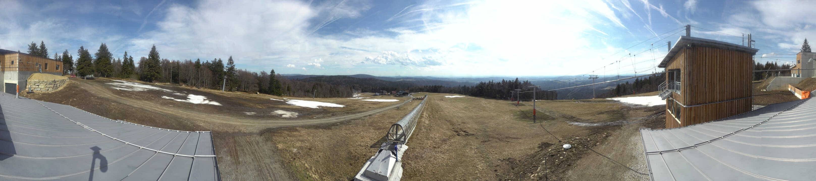 Archiv Foto Webcam Almberglift-Bergstation