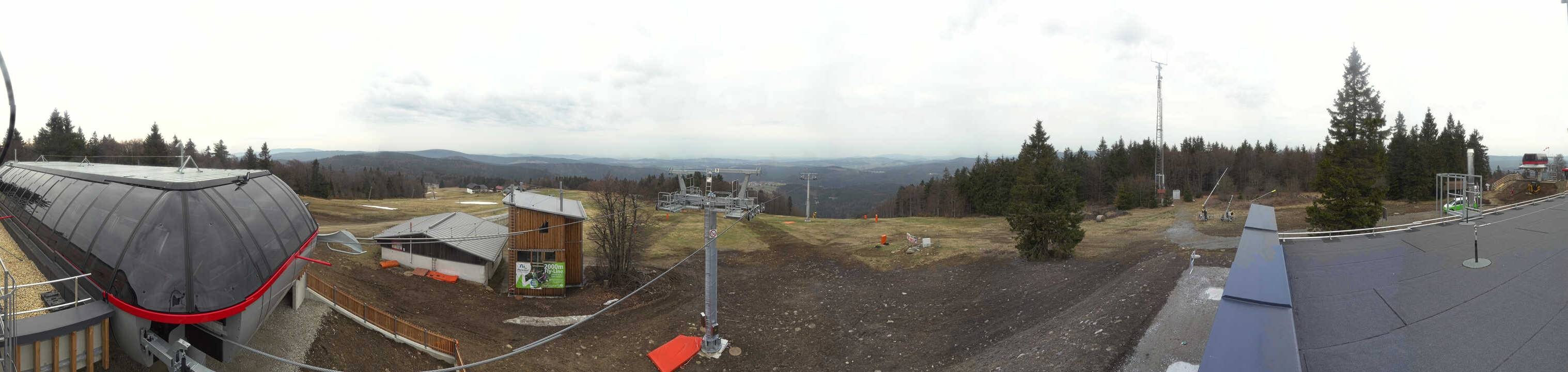 Archiv Foto Webcam Almberglift-Bergstation