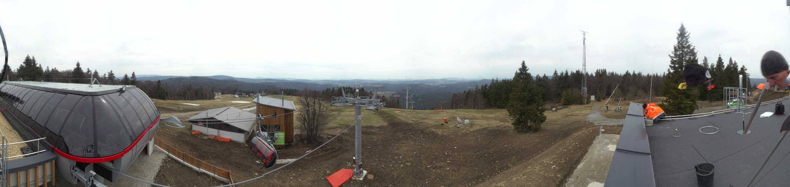 Archiv Foto Webcam Almberglift-Bergstation