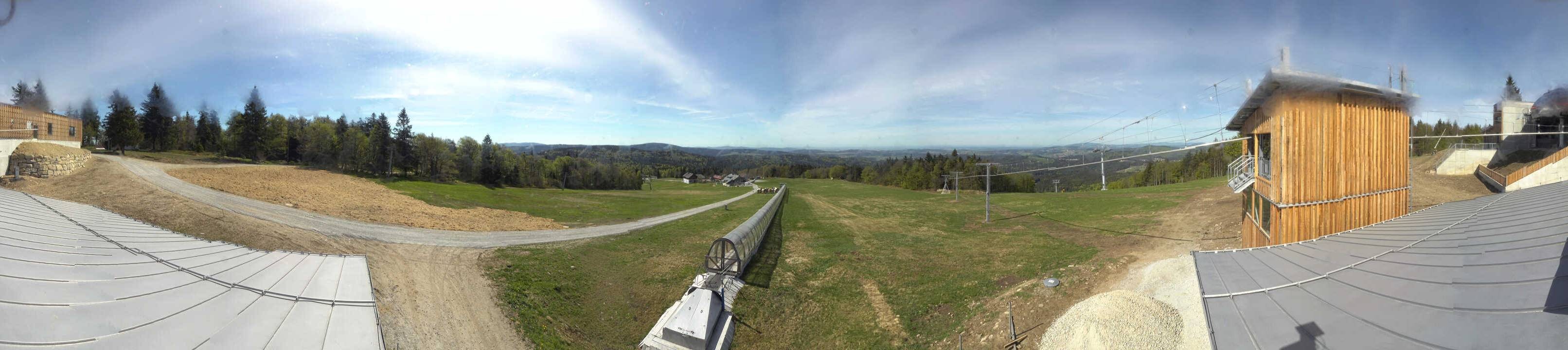 Archiv Foto Webcam Almberglift-Bergstation