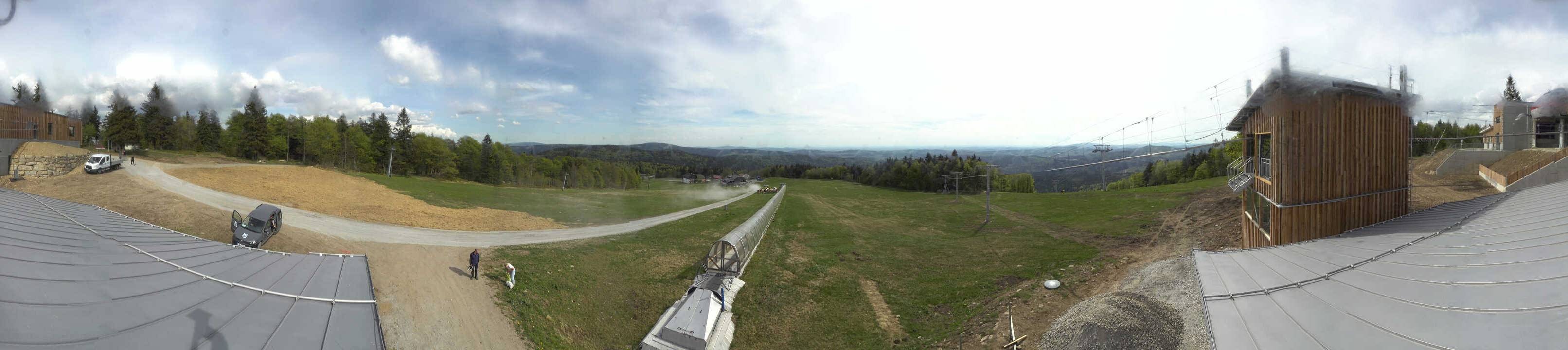 Archiv Foto Webcam Almberglift-Bergstation