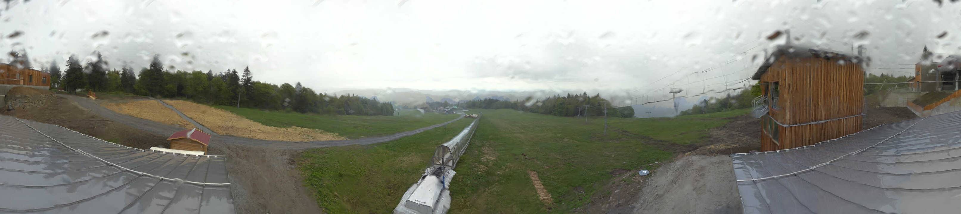 Archiv Foto Webcam Mitterdorf: Bergstation Almberglift