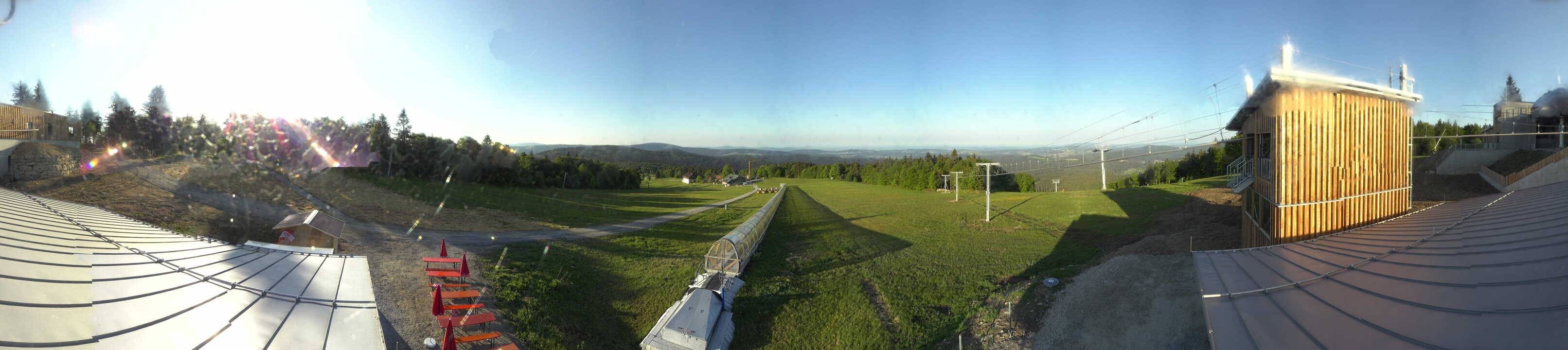 Archiv Foto Webcam Mitterdorf: Bergstation Almberglift