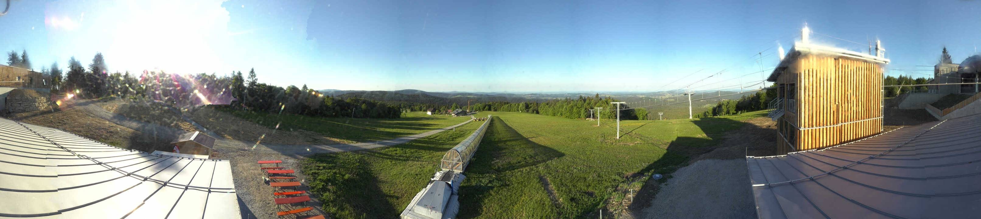 Archiv Foto Webcam Mitterdorf: Bergstation Almberglift