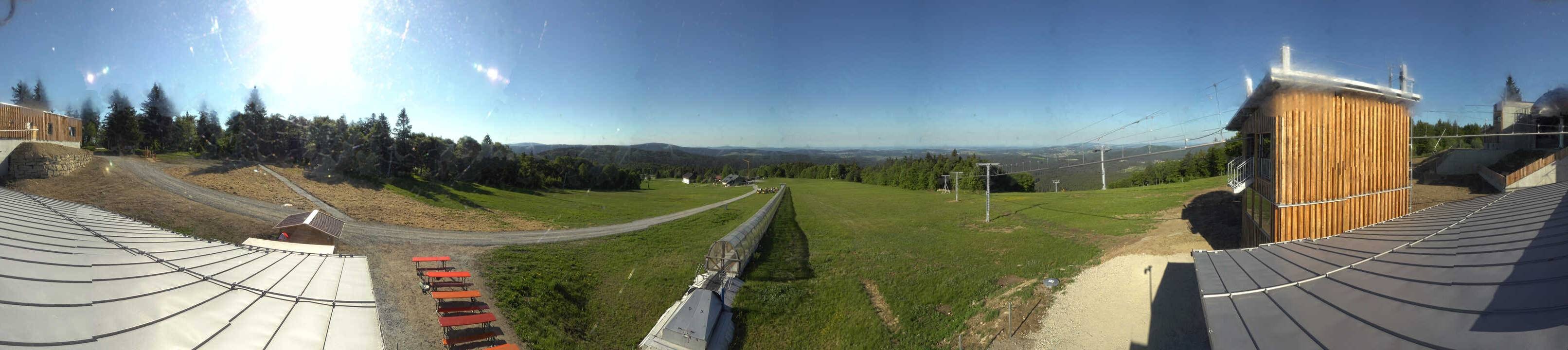 Archiv Foto Webcam Mitterdorf: Bergstation Almberglift