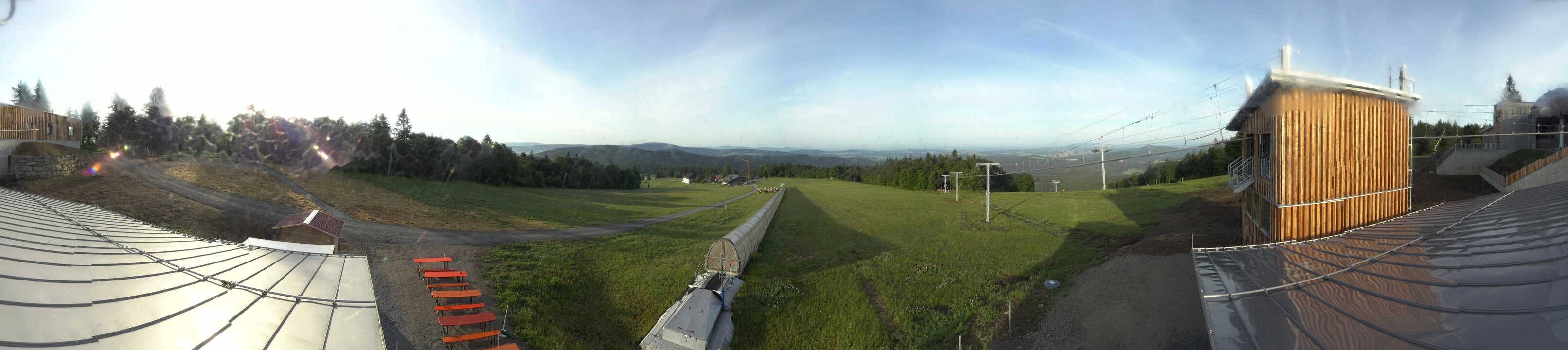 Archiv Foto Webcam Mitterdorf: Bergstation Almberglift