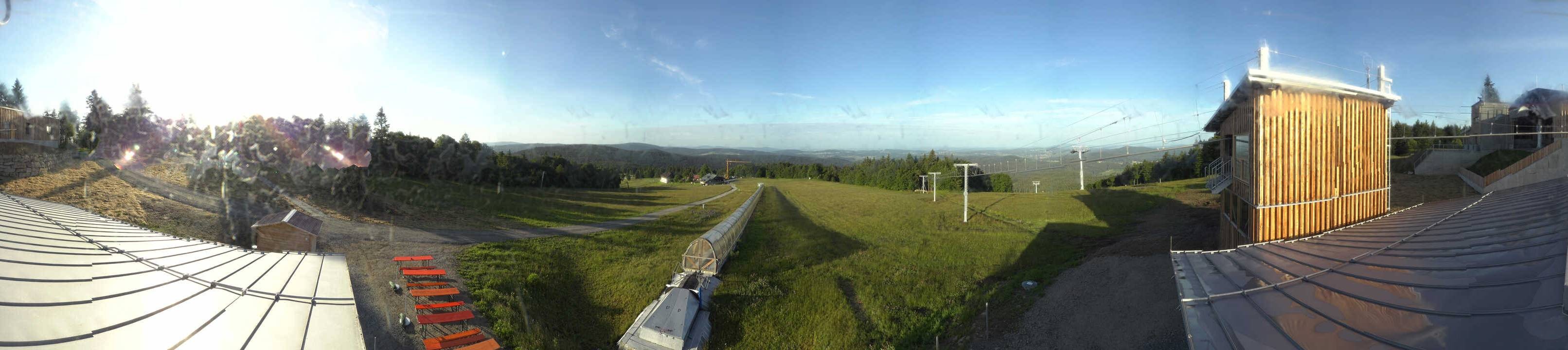 Archiv Foto Webcam Mitterdorf: Bergstation Almberglift
