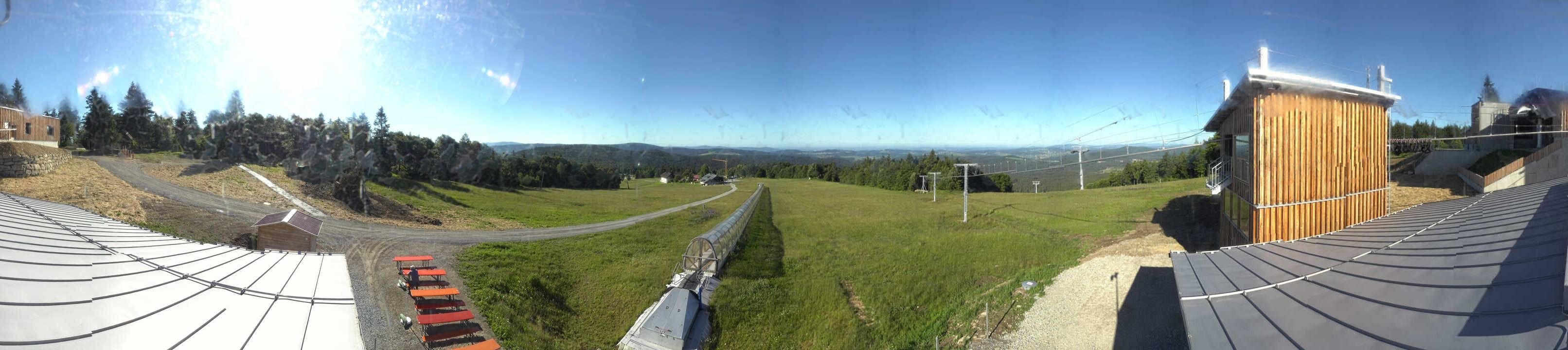 Archiv Foto Webcam Mitterdorf: Bergstation Almberglift