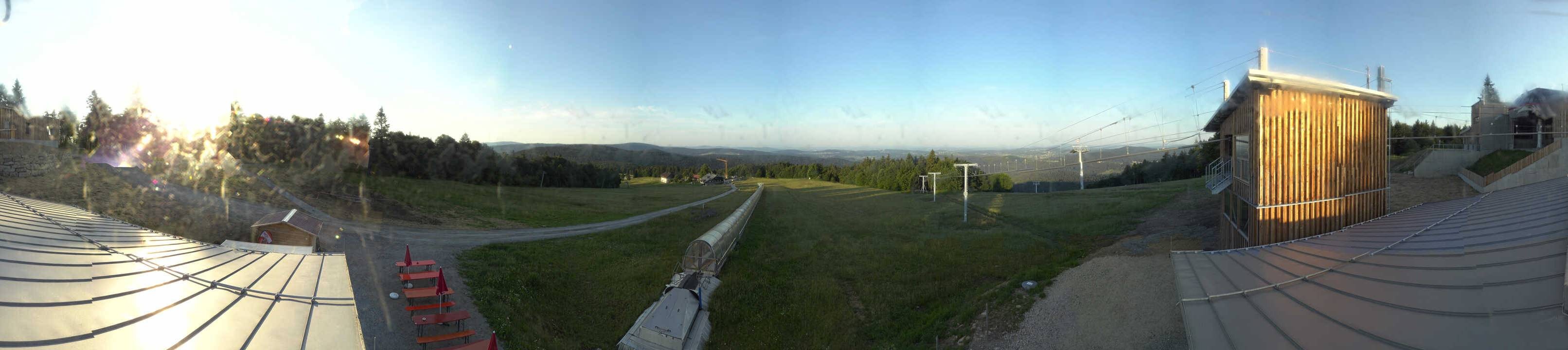 Archiv Foto Webcam Mitterdorf: Bergstation Almberglift