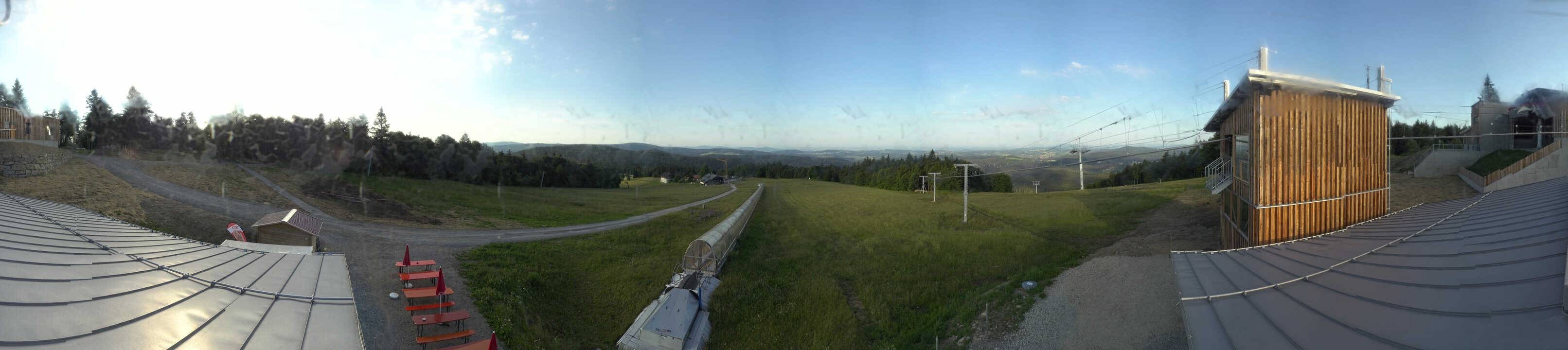 Archiv Foto Webcam Mitterdorf: Bergstation Almberglift
