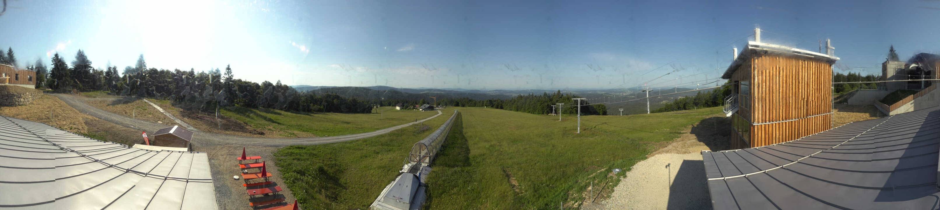 Archiv Foto Webcam Mitterdorf: Bergstation Almberglift