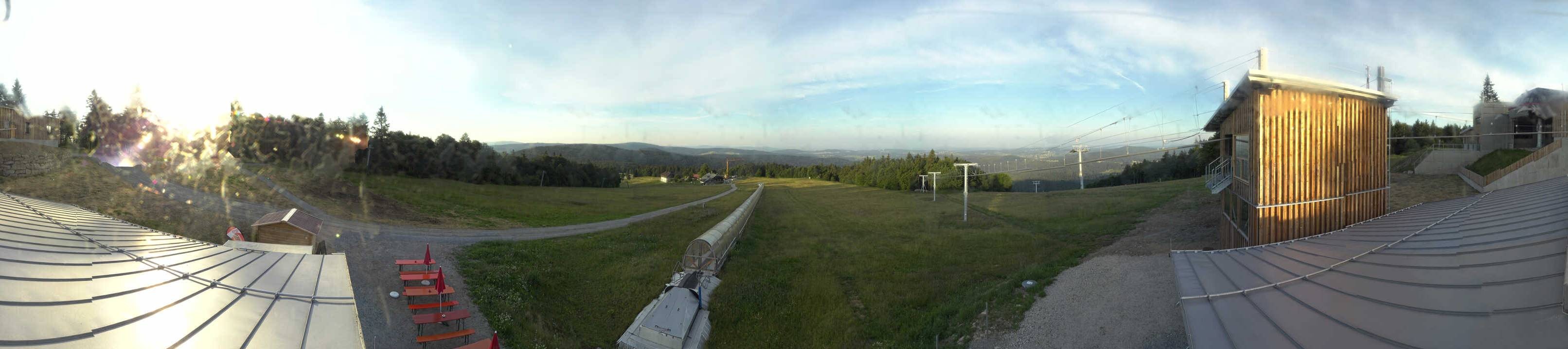 Archiv Foto Webcam Mitterdorf: Bergstation Almberglift