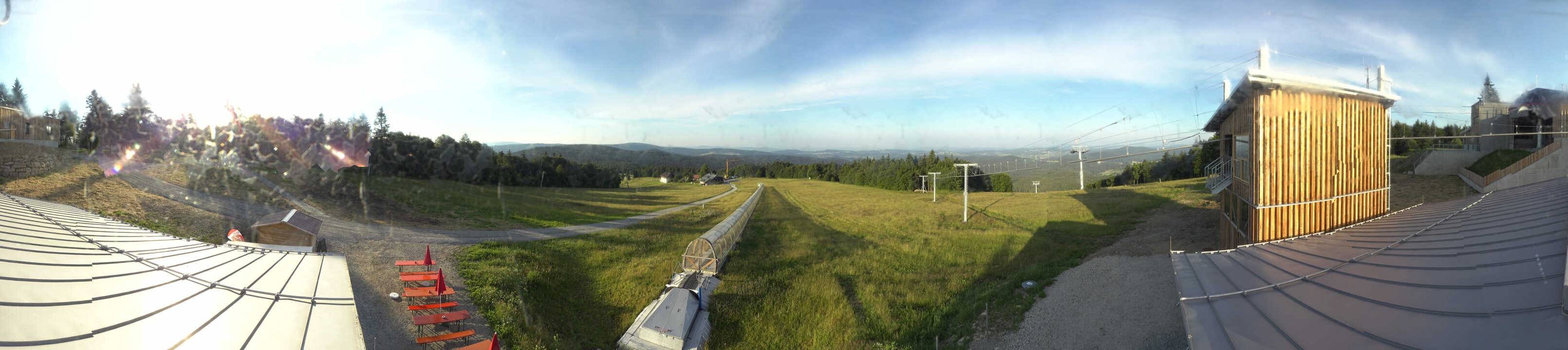 Archiv Foto Webcam Mitterdorf: Bergstation Almberglift