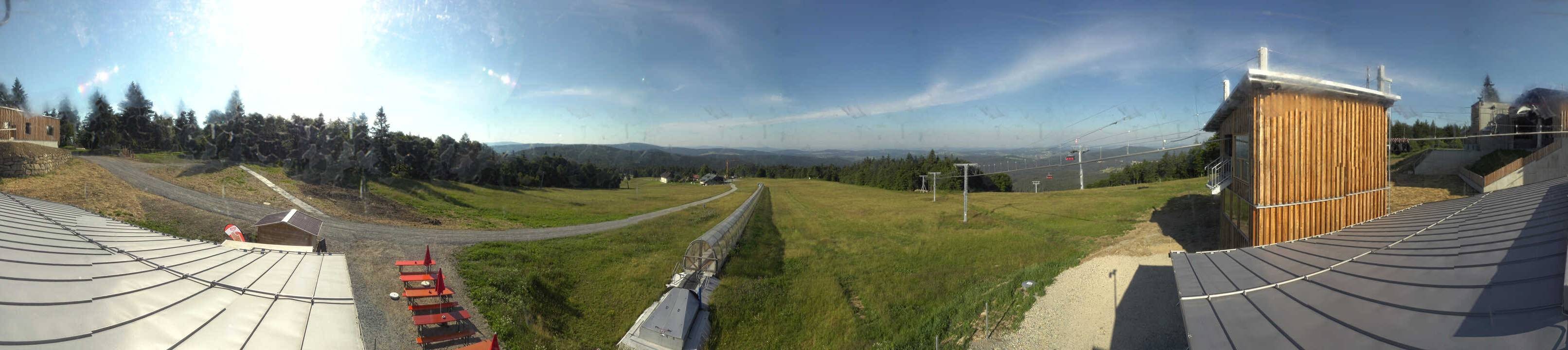 Archiv Foto Webcam Mitterdorf: Bergstation Almberglift