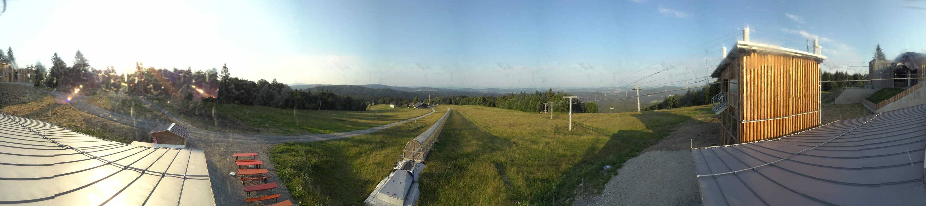 Archiv Foto Webcam Mitterdorf: Bergstation Almberglift