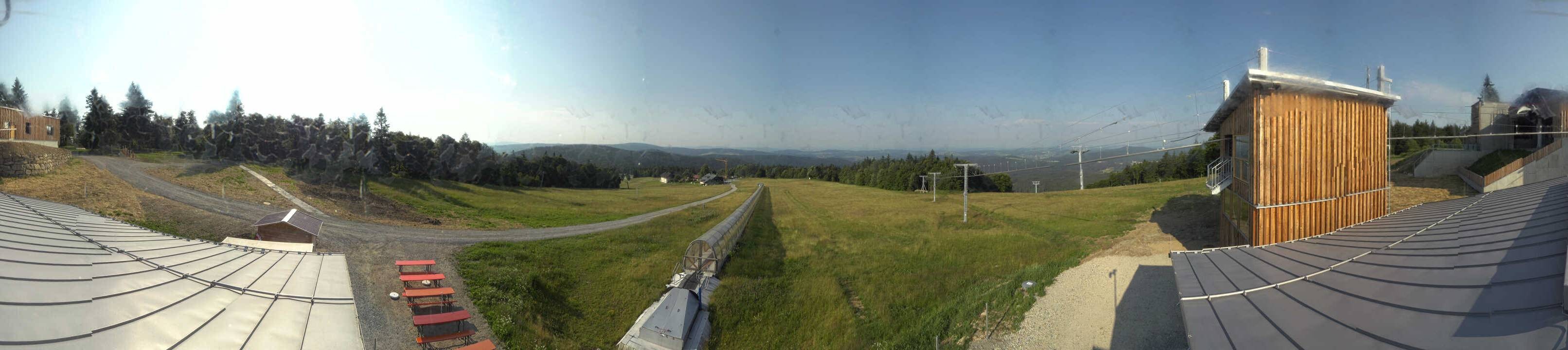 Archiv Foto Webcam Mitterdorf: Bergstation Almberglift