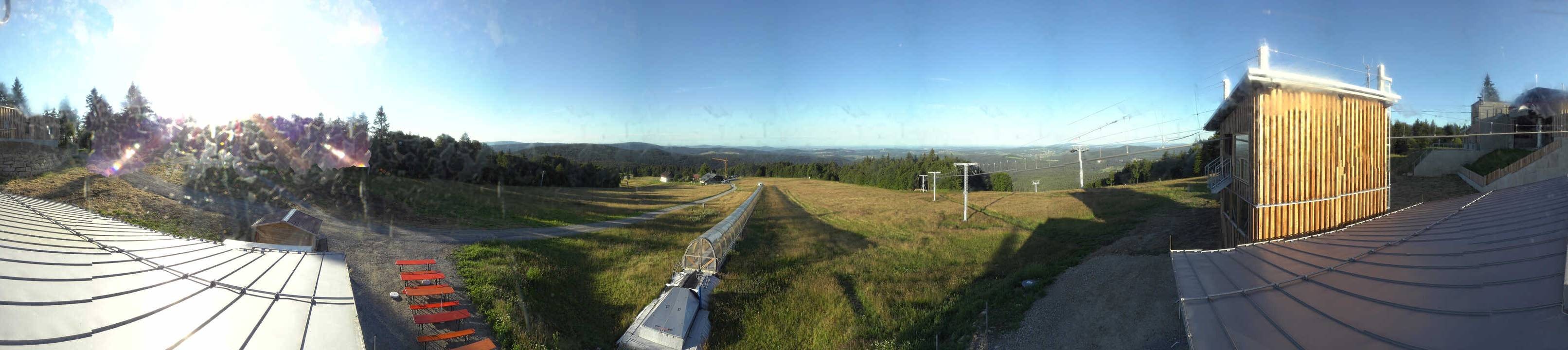 Archiv Foto Webcam Mitterdorf: Bergstation Almberglift