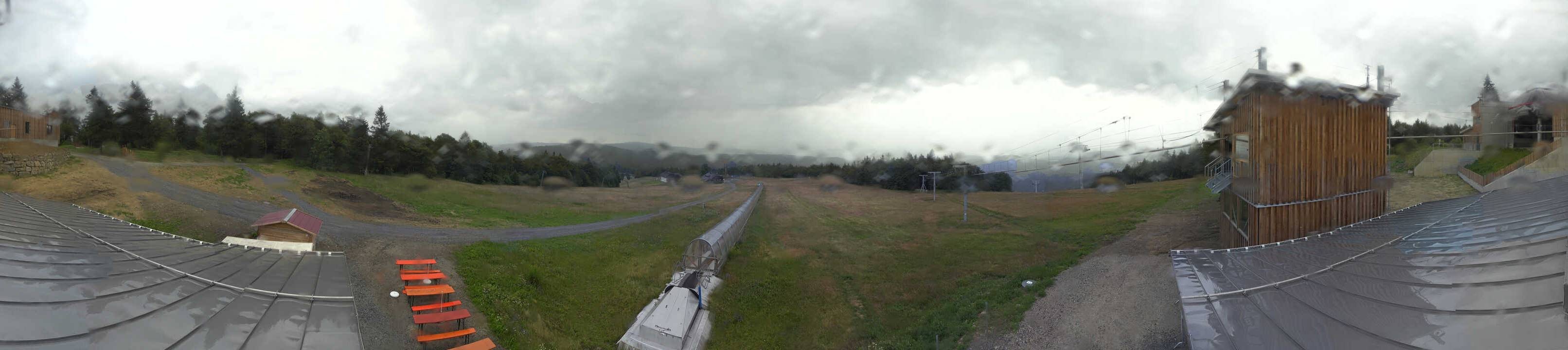 Archiv Foto Webcam Mitterdorf: Bergstation Almberglift