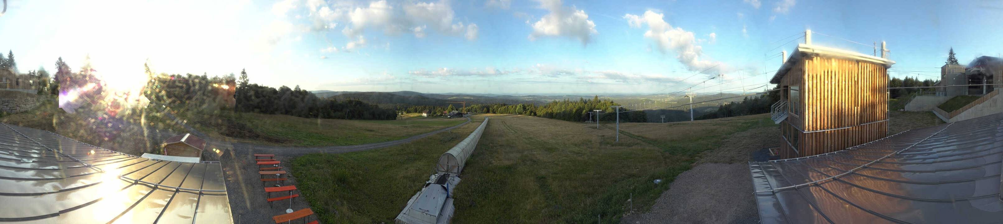 Archiv Foto Webcam Mitterdorf: Bergstation Almberglift