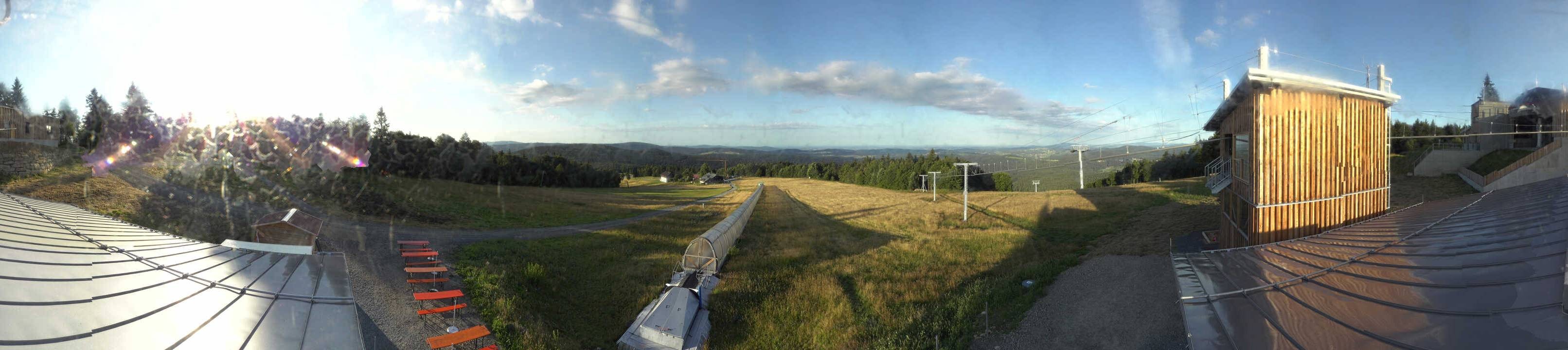 Archiv Foto Webcam Mitterdorf: Bergstation Almberglift