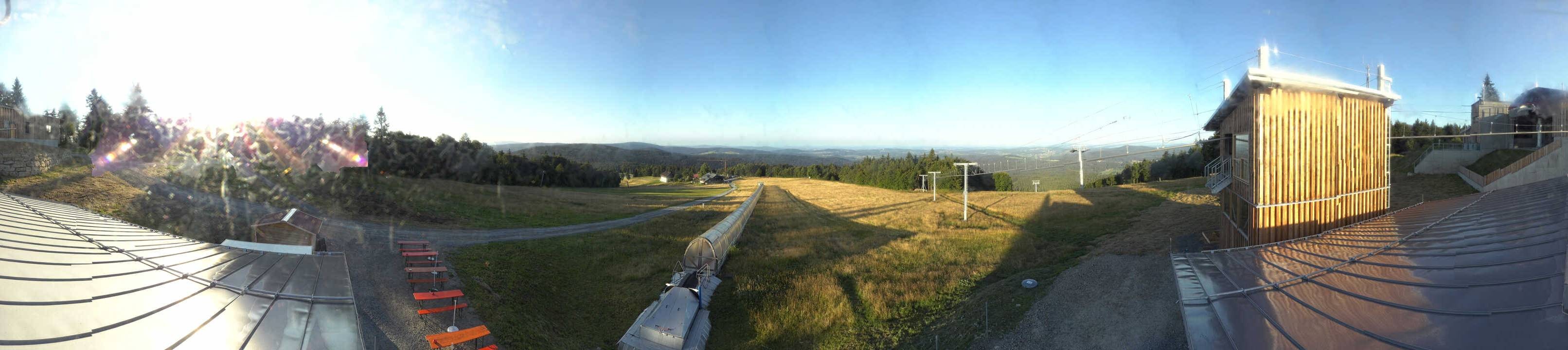 Archiv Foto Webcam Mitterdorf: Bergstation Almberglift