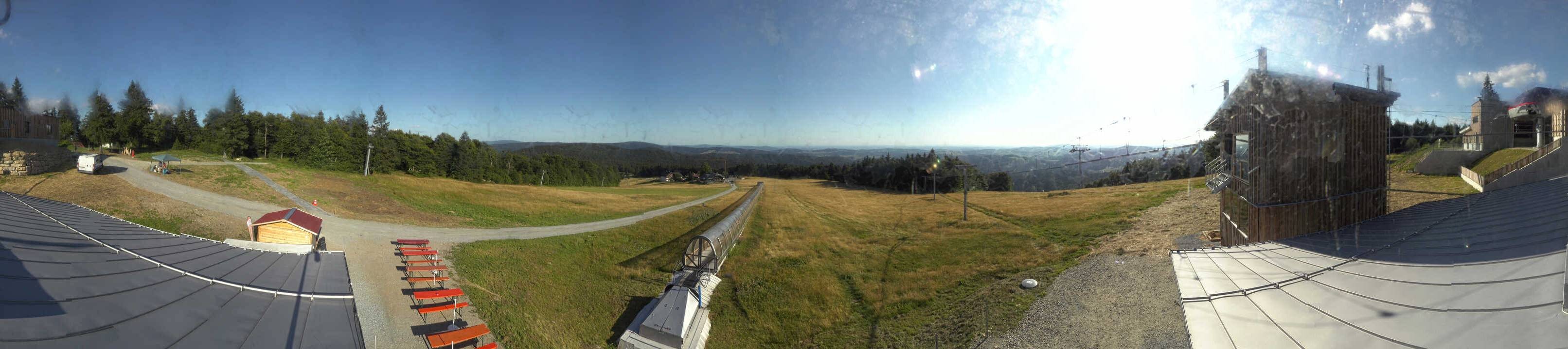 Archiv Foto Webcam Mitterdorf: Bergstation Almberglift