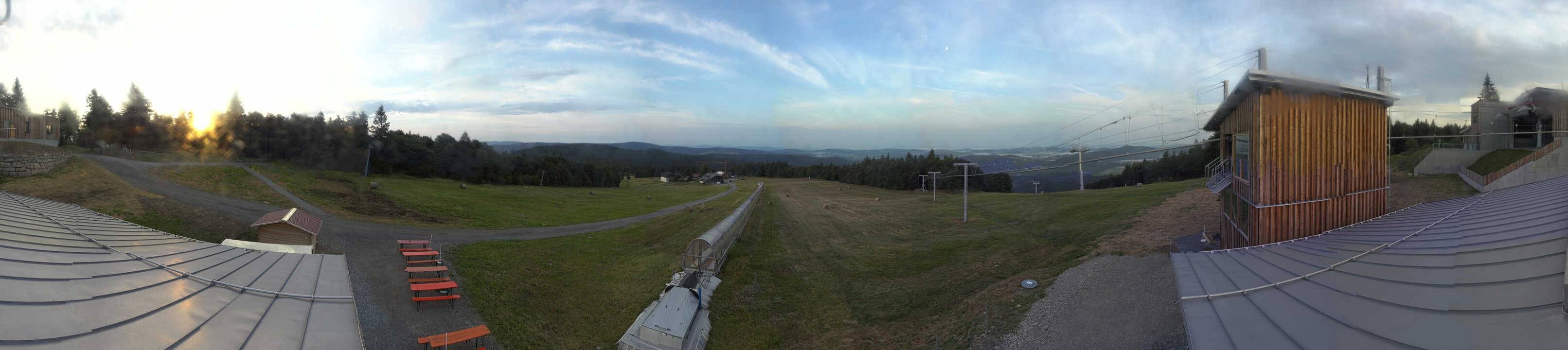 Archiv Foto Webcam Mitterdorf: Bergstation Almberglift
