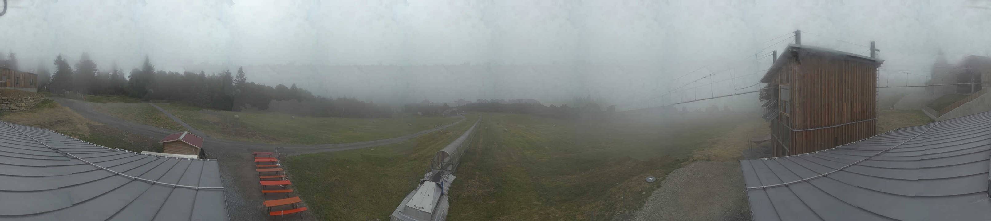Archived image Webcam Mountain station Almberglift