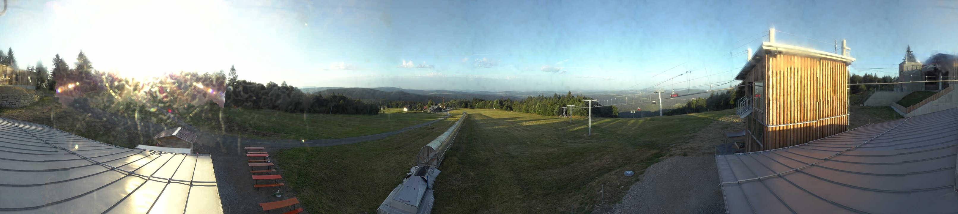 Archiv Foto Webcam Mitterdorf: Bergstation Almberglift