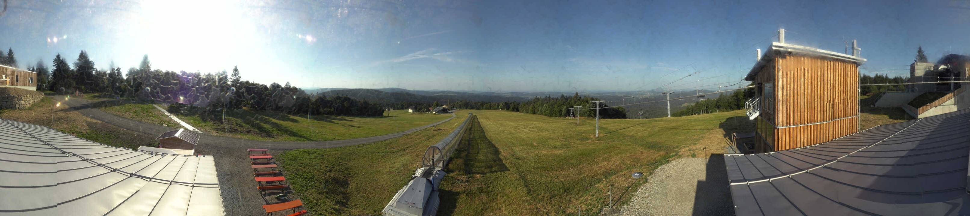 Archiv Foto Webcam Mitterdorf: Bergstation Almberglift